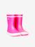 Bottes de pluie bébé Baby Flac AIGLE® guimauve+rose+rouge - vertbaudet enfant 