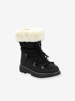 Chaussures-Chaussures fille 23-38-Bottes de pluie-Bottes de neige fourrées enfant Kickneosnow KICKERS®