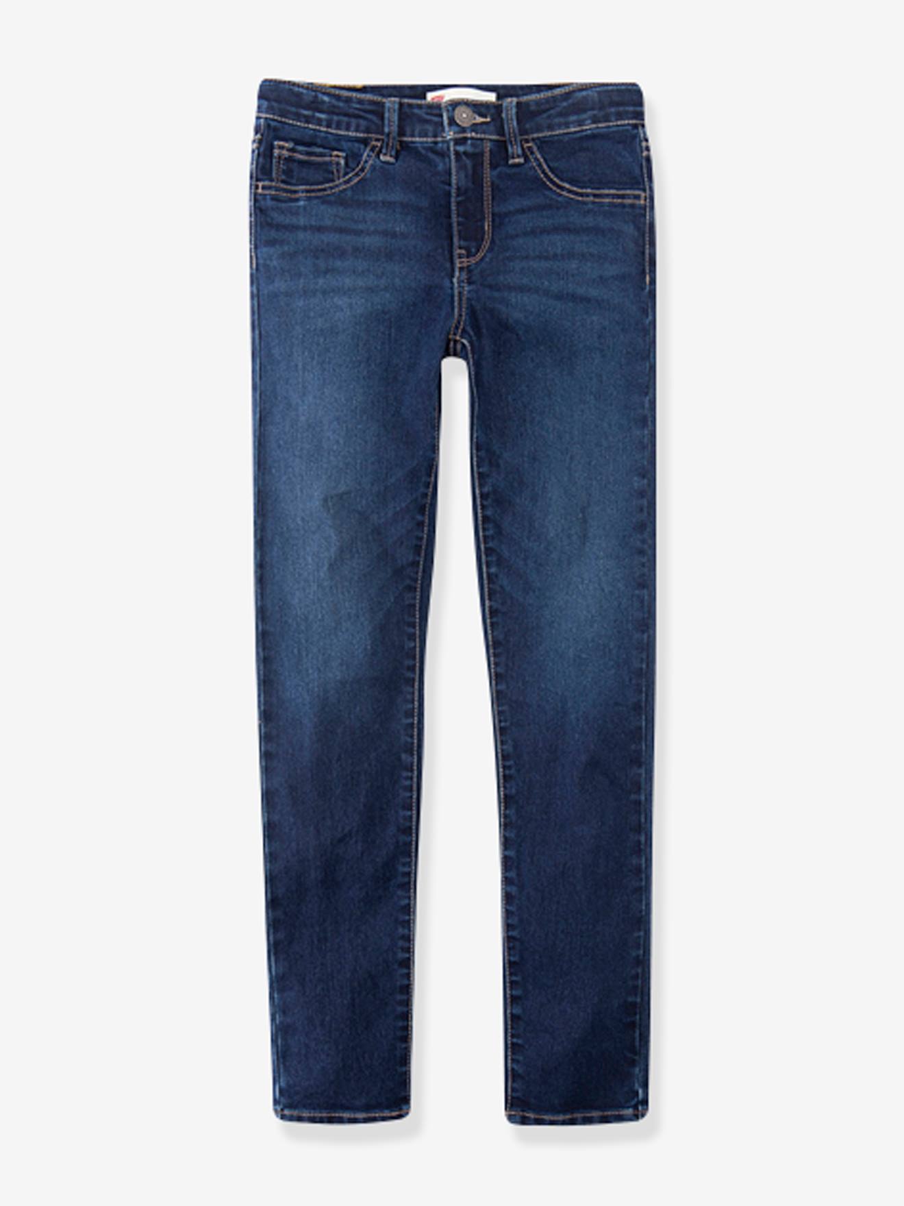 Levis Kid's Super Skinny Jeans Voor Meisjes Lvb 710 Levi's® Ongewassen Denim