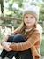 Jean slim MorphologiK 'waterless' fille tour de hanches MEDIUM avec usures BLEU FONCE DELAVE+Brut+denim black+GREY DENIM - vertbaudet enfant 