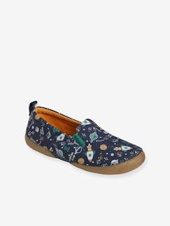 Chaussures-Chaussures garçon 23-38-Chaussons-Chaussons élastiqués garçon en cuir