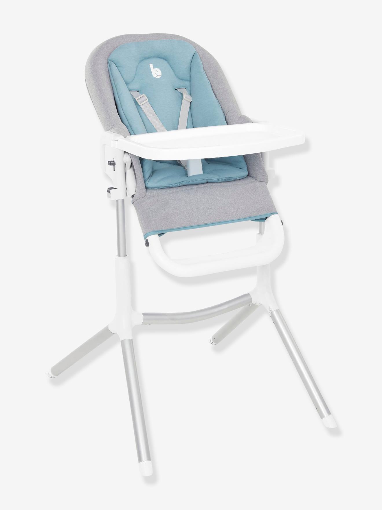Trend makkelijk te gebruiken wees stil Kinderstoel Slick 2-in-1 BABYMOOV - wit blauw grijs, Verzorging