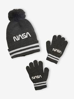 -Ensemble garçon bonnet + gants