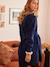Robe-chemisier carreaux courte grossesse et allaitement Bleu marine - vertbaudet enfant 