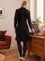 Robe-pull bi-matière grossesse et allaitement Noir - vertbaudet enfant 