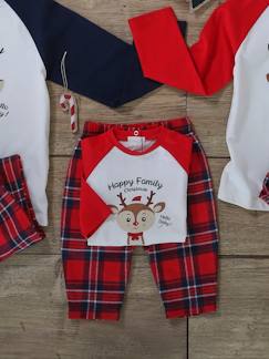 Baby-Babypyjama speciaal voor kerstcapsule familie