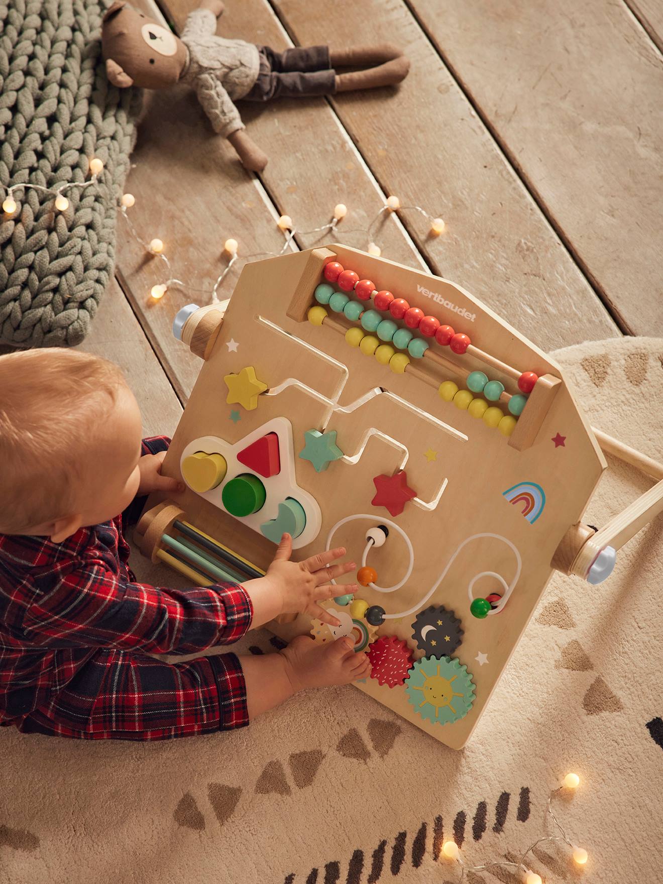 Activity-board Ensemble de nettoyage en bois pour enfants