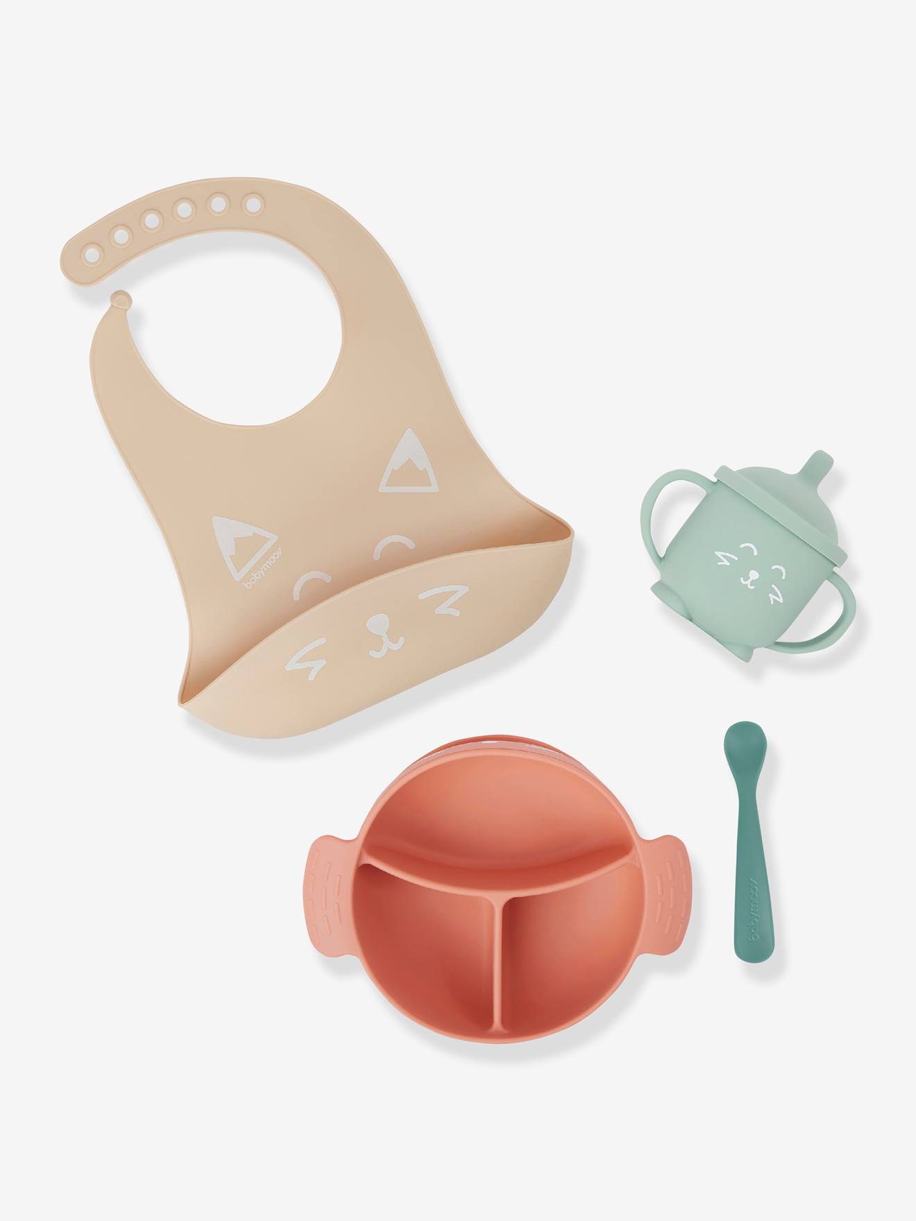 Learn'isy Babymoov Maaltijdpakket Terracotta
