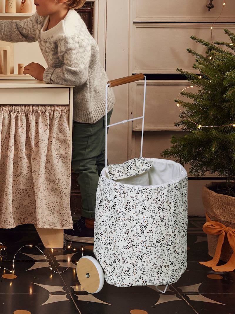 DimyFew Panier de Courses en Métal, Panier de Rangement Polyvalent, Panier D 'épicerie Portable avec Poignée pour Aliments, Jouets, Légumes, Chambre à Coucher, 40cmx28cmx20cm