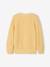 Gilet maille perlée fille jaune pâle - vertbaudet enfant 