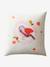 Parure housse de couette + taie d'oreiller enfant NORTH FOLK blanc imprimé - vertbaudet enfant 