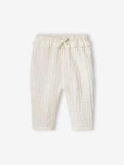 Baby-Babybroek van katoengaas