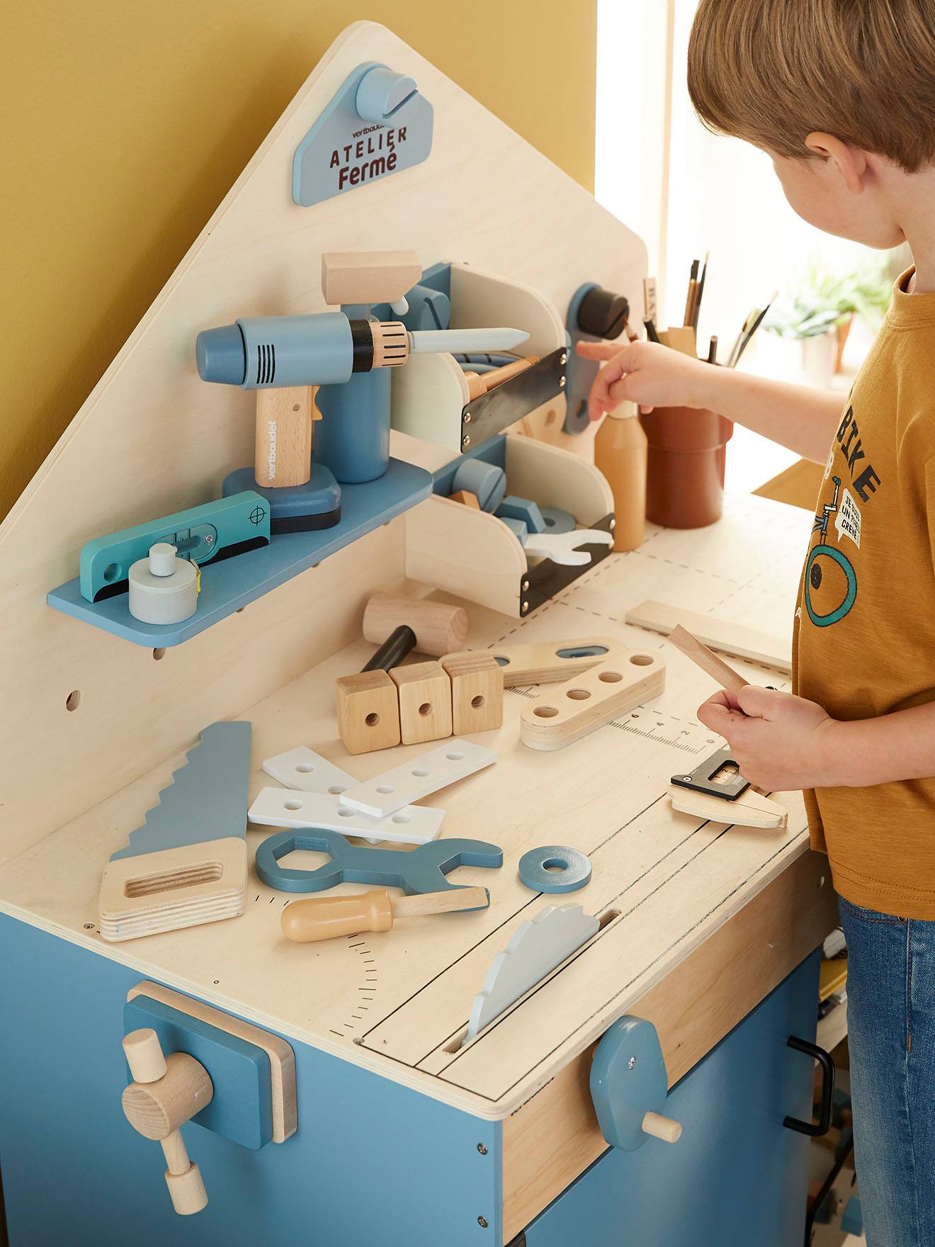Jouet en bois de bricolage - Jeu d'imitation en bois pour bricoler –  L'Enfant Malin