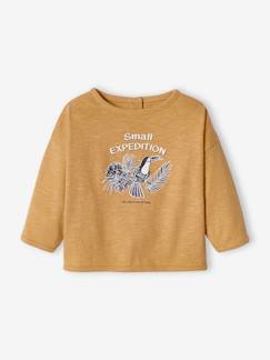 Baby-T-shirt, coltrui-Baby-T-shirt jungle lange mouwen