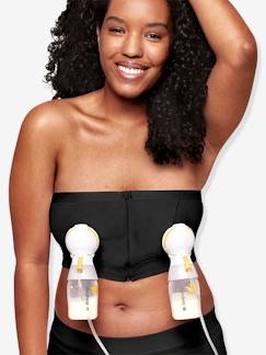Vêtements de grossesse-Lingerie-Soutien-gorge-Bustier d'expression Hands-free pour lait maternel
