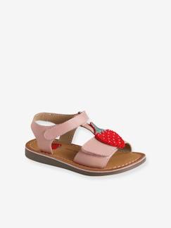 Chaussures-Chaussures fille 23-38-Sandales-Sandales en cuir fille collection maternelle