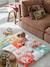 Tapis d'éveil moelleux et ludique blanc+bleu+rose+rouge - vertbaudet enfant 