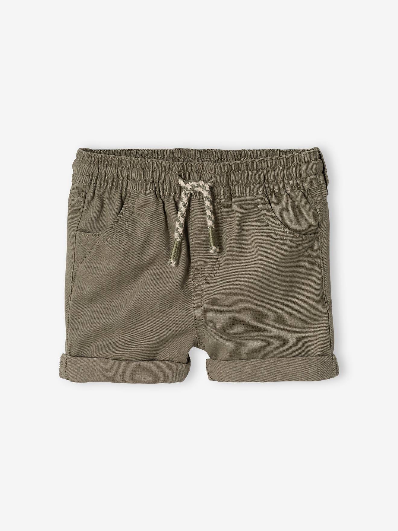 Short serg taille lastiqu e b b gar on olive