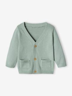 Baby-Trui, vest, sweater-Vestje voor jongensbaby met sierzakjes