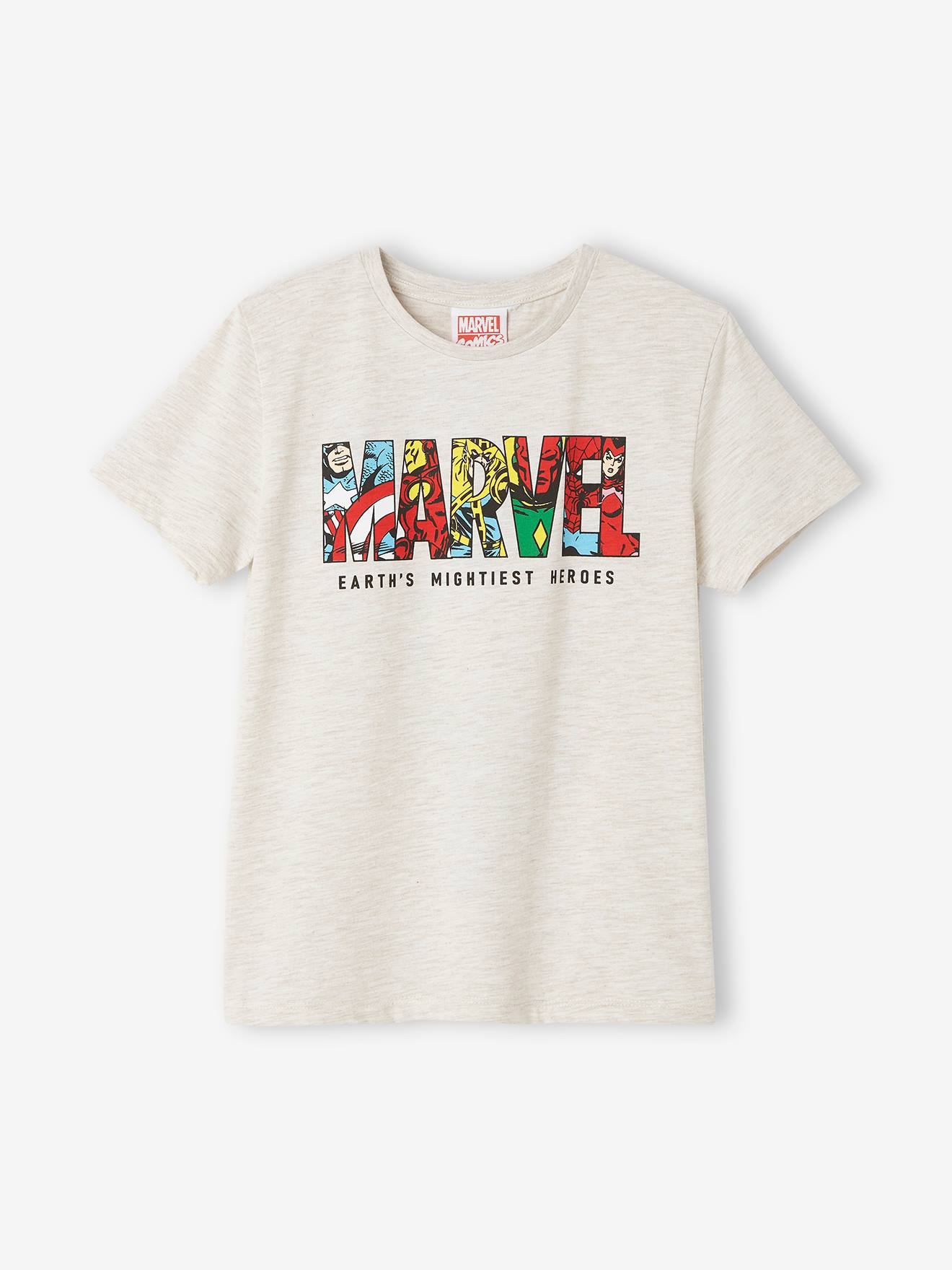 The Avengers Jongensshirt Marvel¨ Gemêleerd Beige