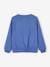 Sportief sweatshirt met 'zonsopgang' voor meisjes blauw - vertbaudet enfant 
