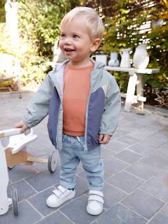 -Windjack colorblock voor babyjongens