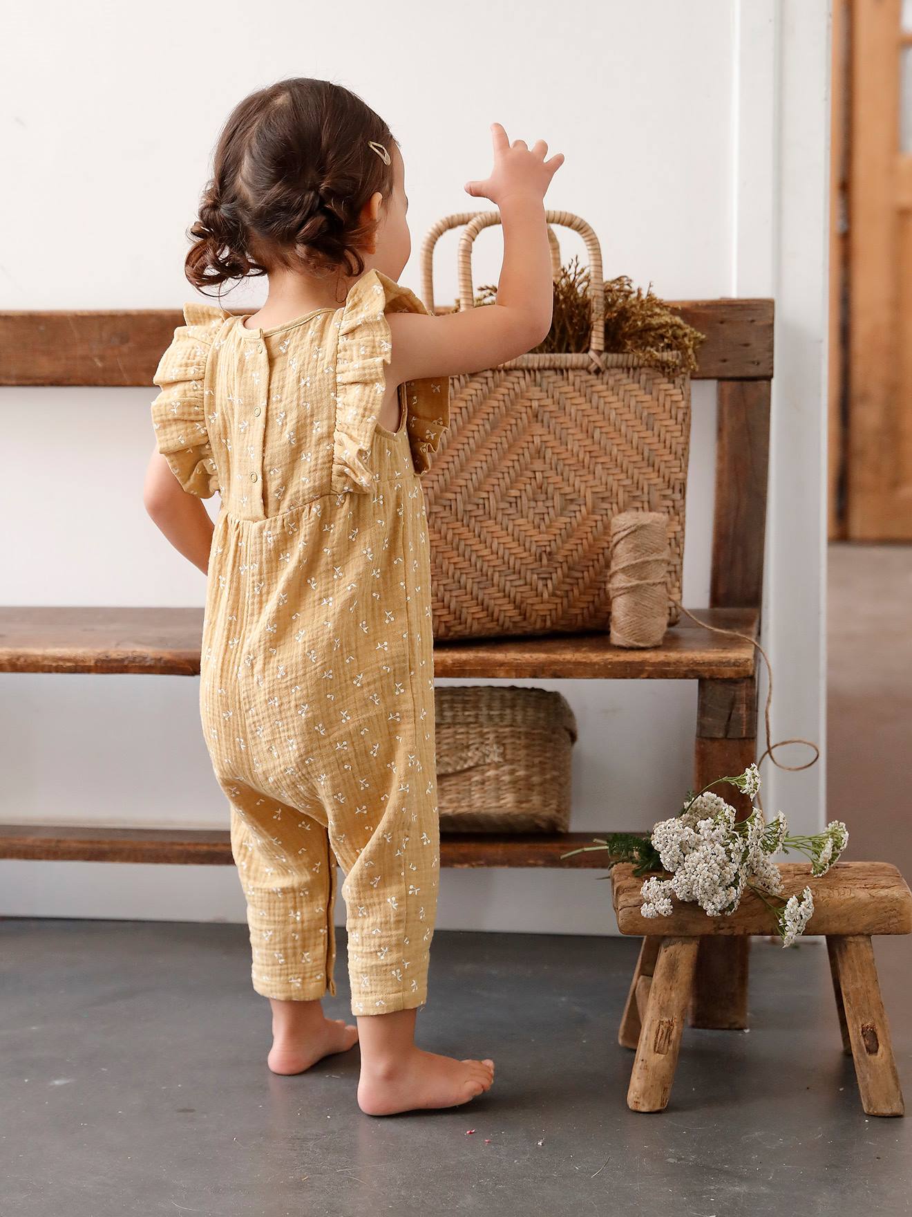 Combinaison Hiver Bébé Polaire à Capuche - Grenouillère Ours - 0-12 Mois - Tenue Neige