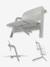 Set 4-en-1 chaise haute évolutive avec transat Cybex Lemo 2 bleu+gris+Sand white - vertbaudet enfant 