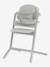 Set 4-en-1 chaise haute évolutive avec transat Cybex Lemo 2 bleu+gris+Sand white - vertbaudet enfant 