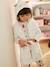 Robe de chambre fille maille peluche chat personnalisable ivoire - vertbaudet enfant 