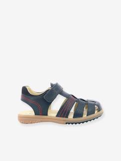 Chaussures-Sandales cuir garçon Platinium