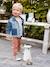 Veste en denim contrasté bébé stone - vertbaudet enfant 