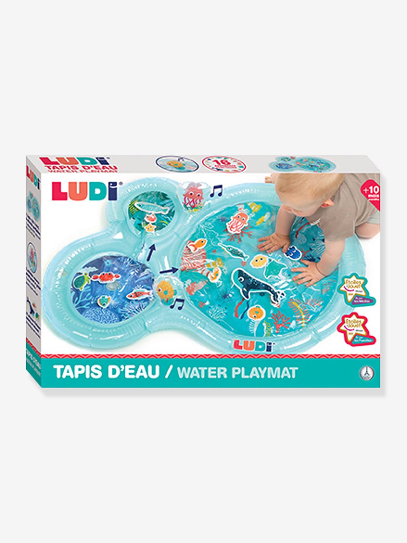 Tapis à eau Découverte sensorielle Licorne des Mers - INFANTINO - bleu,  Jouet