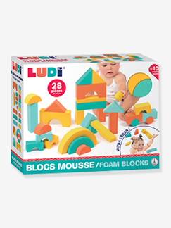 Jouet-Premier âge-Premières manipulations-Blocs construction mousse LUDI