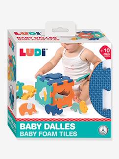 Jouet-Premier âge-Premières manipulations-Puzzle Baby Dalles Animaux LUDI