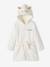 Robe de chambre fille maille peluche chat personnalisable ivoire - vertbaudet enfant 