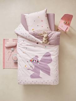 Linge de maison et décoration-Linge de lit enfant-Parure housse de couette + taie d'oreiller enfant PETITE FEE