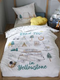 -Dekbedovertrek + kussensloopset voor kinderen YELLOWSTONE