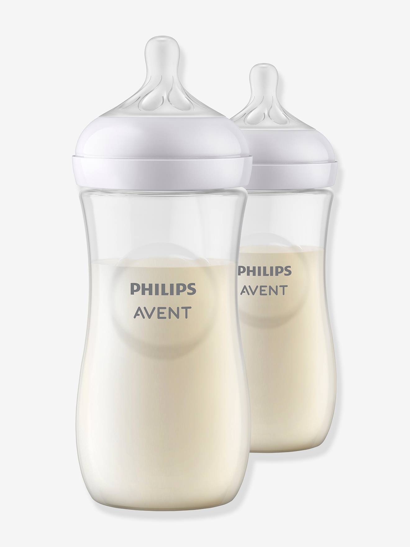 Set van 2 flesjes 330 ml Philips AVENT Natural doorzichtig, Verzorging