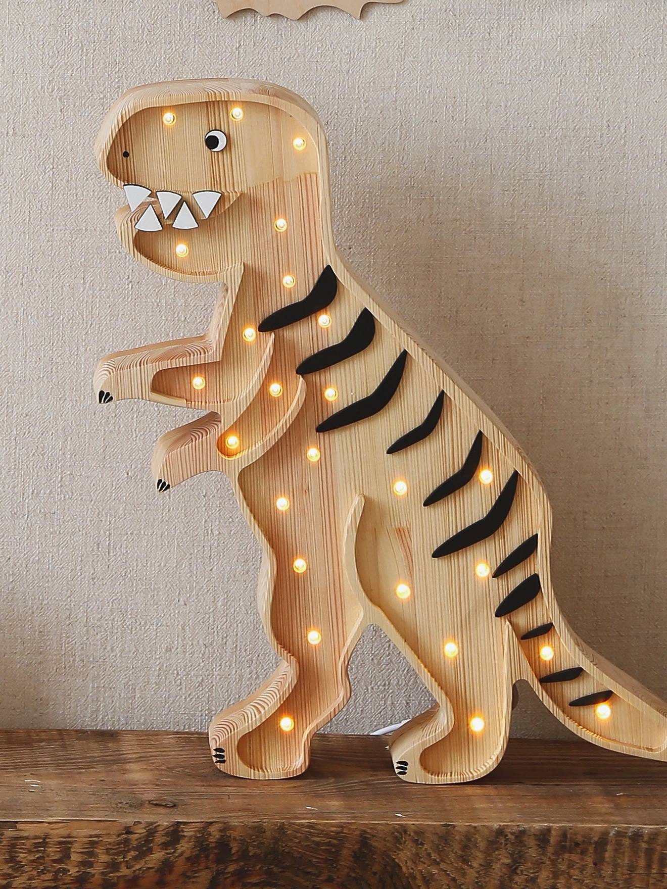 Lampe frontale LED dinosaure pour enfants T-Rex - Lampe frontale à