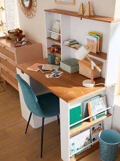 Slaapkamer en Opbergoplossingen-Slaapkamer-Bureau, tafel-Kinderbureau met opbergruimte LIGNE PIROUETTE