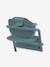 Set 4-en-1 chaise haute évolutive avec transat Cybex Lemo 2 bleu+gris+Sand white - vertbaudet enfant 