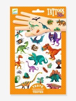 Jouet-Activités artistiques-Perles, mode et coffrets créatifs-Tatouages Dino Club DJECO