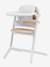 Set 4-en-1 chaise haute évolutive avec transat Cybex Lemo 2 bleu+gris+Sand white - vertbaudet enfant 