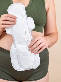 Puériculture-Toilette de bébé-Lot de 10 serviettes post-accouchement 0 à 2 semaines