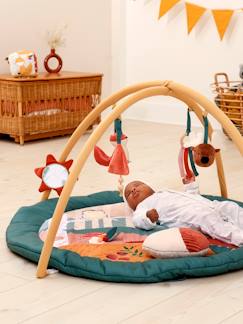 Speelgoed-Eerste levensjaren-Speelkleden en schommels-Speeltapijt met bogen - Bos - LITTLE BIG FRIENDS