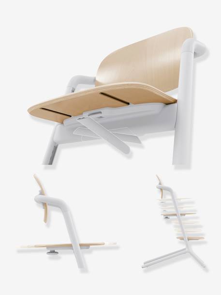 Set 4-en-1 chaise haute évolutive avec transat Cybex Lemo 2 bleu+gris+Sand white - vertbaudet enfant 