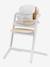 Set 4-en-1 chaise haute évolutive avec transat Cybex Lemo 2 bleu+gris+Sand white - vertbaudet enfant 