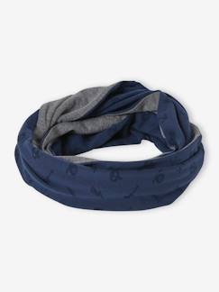 Jongens-Accessoires-Omkeerbare jongenssnood met stoere print/gechineerd