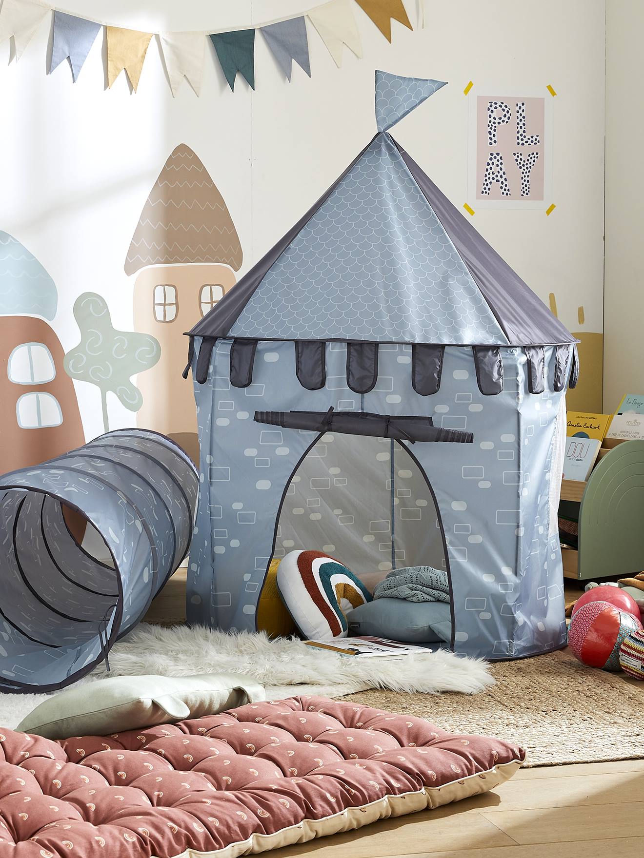 Tente Château en Tissu - Jouet Enfant